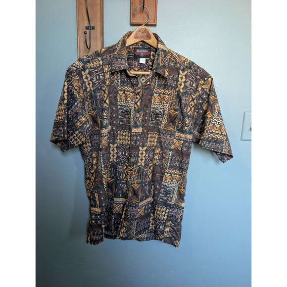 Vintage Local Motional Aloha Shirt: Mens Hawaiian Shirt Size M - Picture 1 of 10